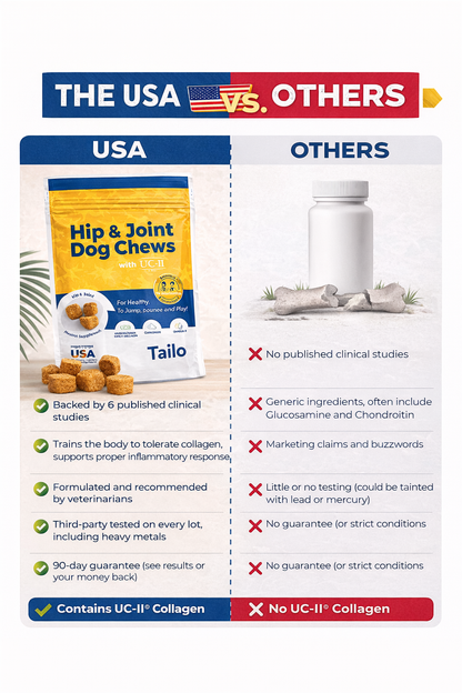 Tailo Hip & Joint Dog Chews - 60 Count